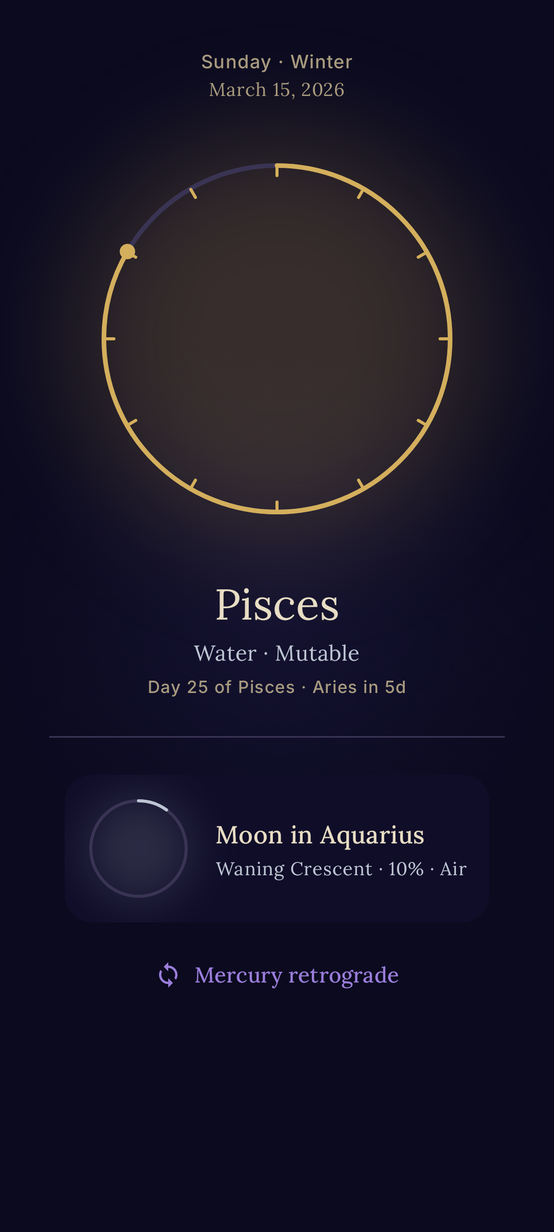 Celestial Dashboard