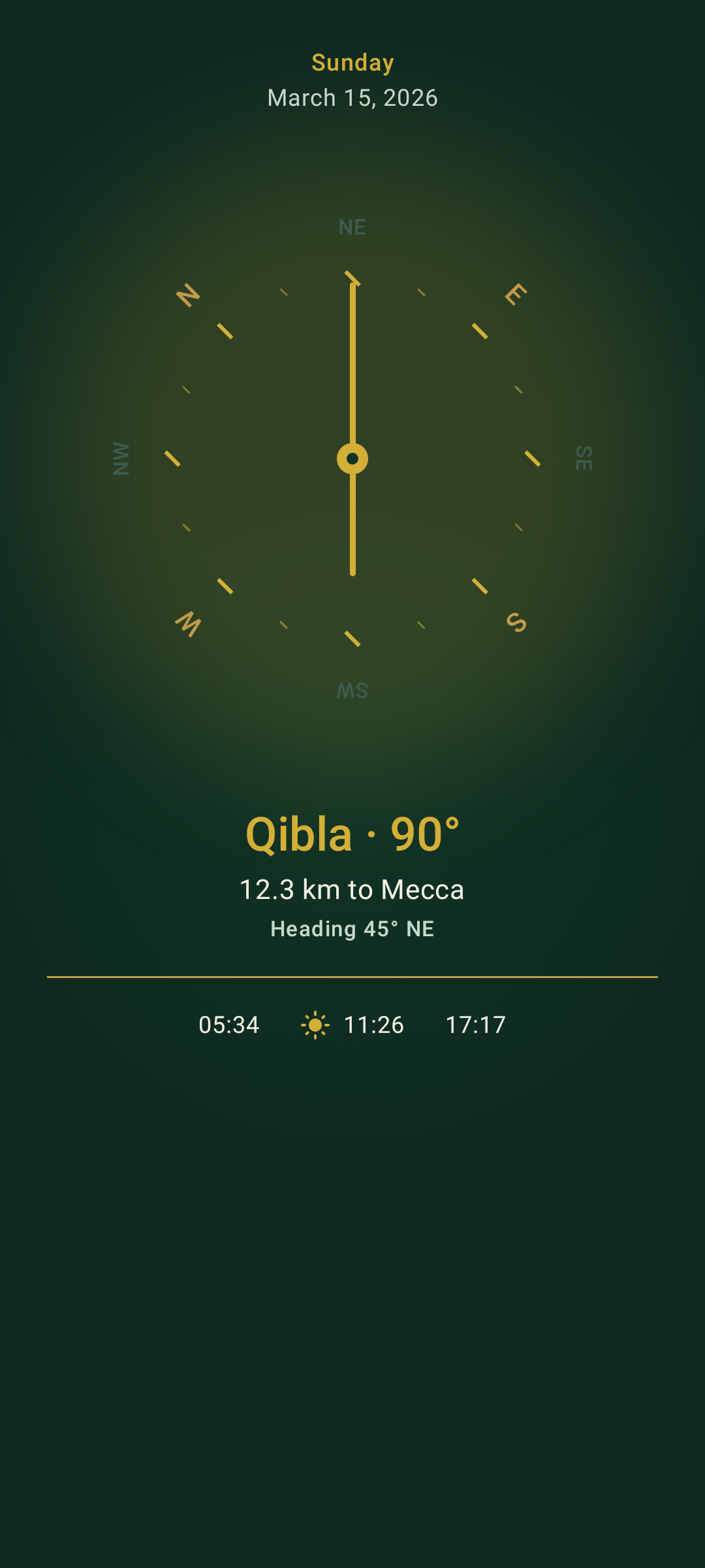 Compass Qibla