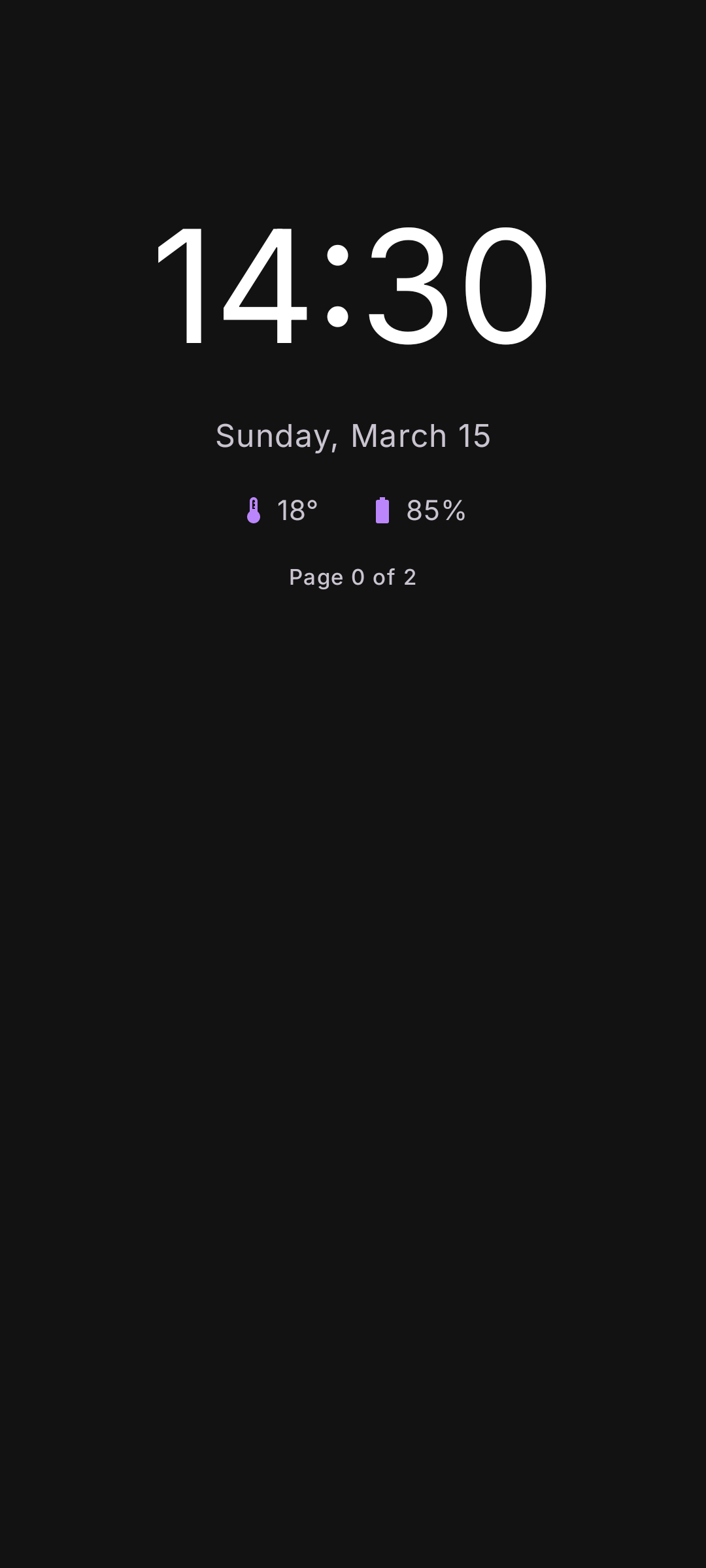 Multi-Page Setup